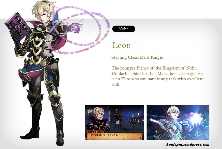 FE:Fates Personnages (SPOIL Nohr & Hoshido) Leontranslated