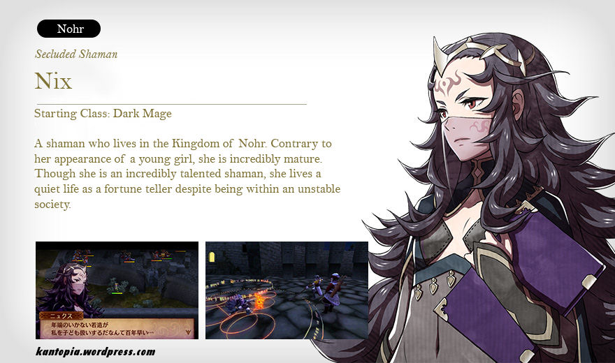 FE:Fates Personnages (SPOIL Nohr & Hoshido) Nixtranslated