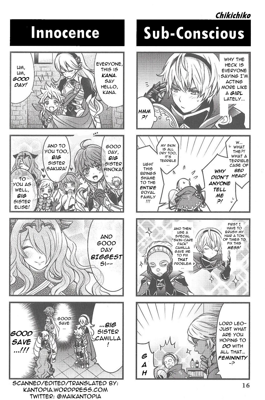 Fire Emblem if/Fates: 4Koma KINGS Page 39 Translation